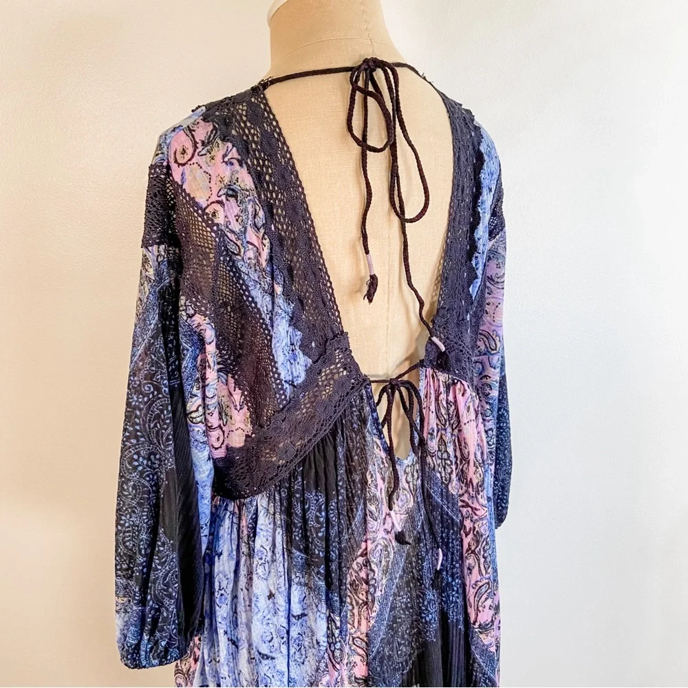 Free People Moon Child Lakeside Boho Tunic Dress - Picture 12 of 16